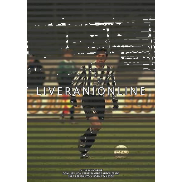 13-01-1999 TORINO - COPPA ITALIA JUVENTUS BOLOGNA 1-2 NELLA FOTO DANIEL FONSECA AG ALDO LIVERANI SAS