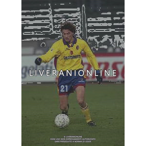 13-01-1999 TORINO - COPPA ITALIA JUVENTUS BOLOGNA 1-2 NELLA FOTO JONATHAN BINOTTO AG ALDO LIVERANI SAS