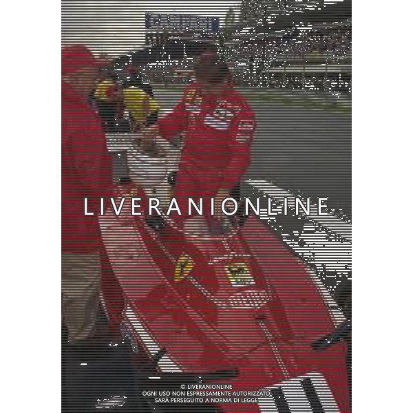 12 SETTEMBRE 1997 GP MONZA F1 NELLA FOTO RENE ARNOUX AG ALDO LIVERANI SAS