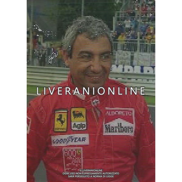 12 SETTEMBRE 1997 GP MONZA F1 NELLA FOTO MICHELE ALBORETO AG ALDO LIVERANI SAS