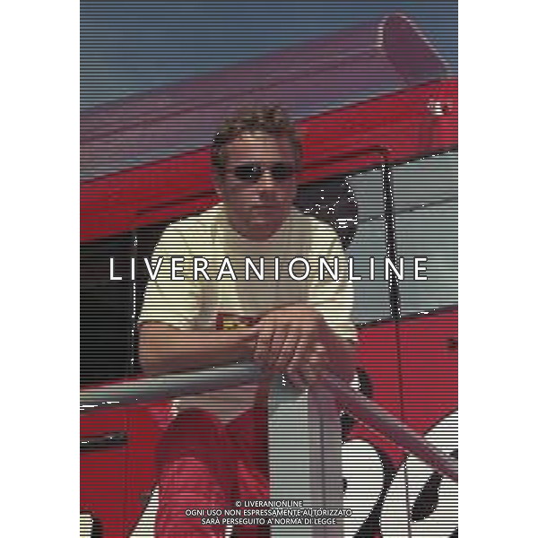 12 SETTEMBRE 1997 GP MONZA F1 NELLA FOTO EDDIE IRVINE AG ALDO LIVERANI SAS