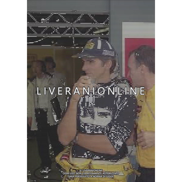 12 SETTEMBRE 1997 GP MONZA F1 NELLA FOTO DAMON HILL AG ALDO LIVERANI SAS
