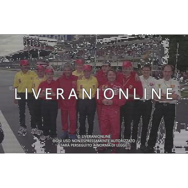 12 SETTEMBRE 1997 GP MONZA F1 NELLA FOTO RENE ARNOUX AG ALDO LIVERANI SAS
