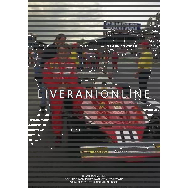 12 SETTEMBRE 1997 GP MONZA F1 NELLA FOTO RENE ARNOUX AG ALDO LIVERANI SAS