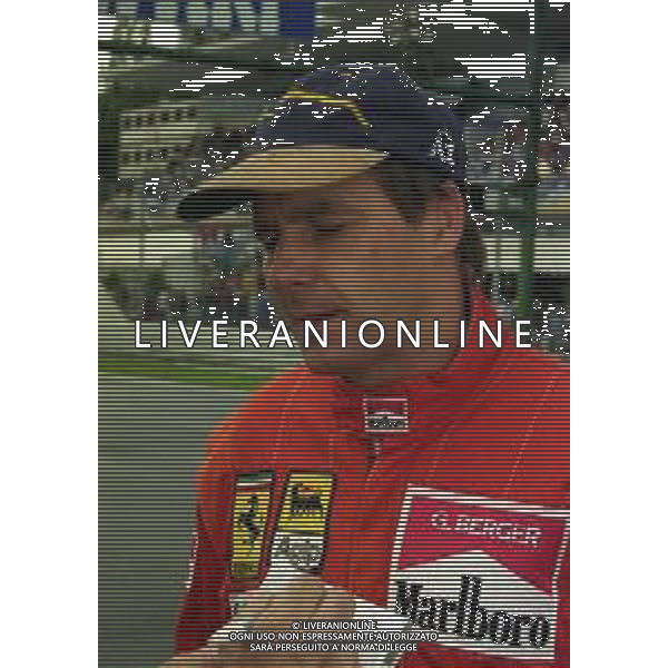 12 SETTEMBRE 1997 GP MONZA F1 NELLA FOTO GERHARD BERGHER AG ALDO LIVERANI SAS