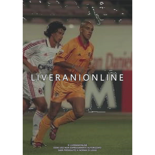 13-08-1999 TRIESTE-TROFEO NEREO ROCCO MILAN BENFICA NELLA FOTO PEPA AG ALDO LIVERANI SAS