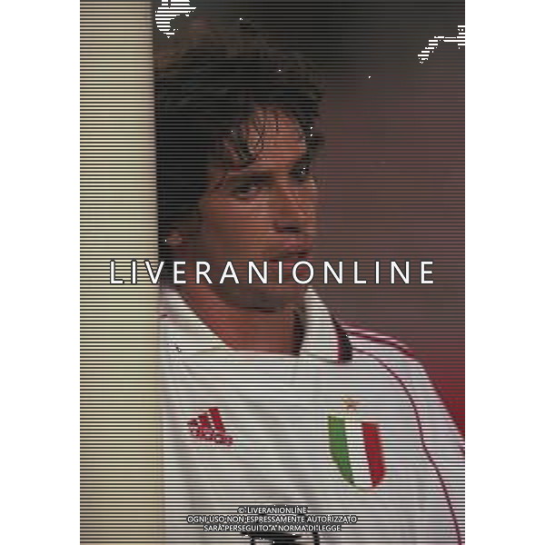 13-08-1999 TRIESTE-TROFEO NEREO ROCCO MILAN BENFICA NELLA FOTO DEMETRIO ALBERTINI AG ALDO LIVERANI SAS