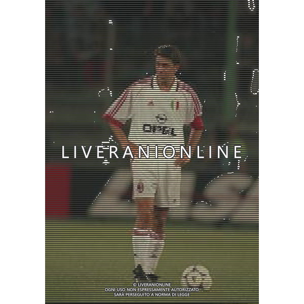 13-08-1999 TRIESTE-TROFEO NEREO ROCCO MILAN BENFICA NELLA FOTO ALESSANDRO COSTACURTA AG ALDO LIVERANI SAS