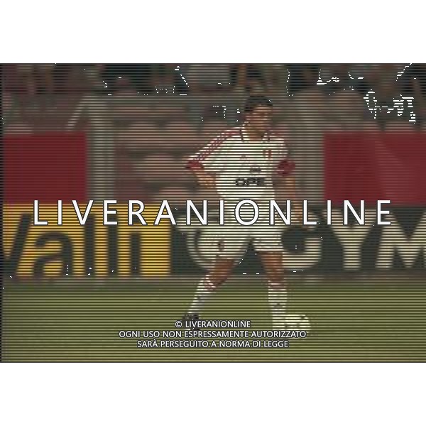 13-08-1999 TRIESTE-TROFEO NEREO ROCCO MILAN BENFICA NELLA FOTO ALESSANDRO COSTACURTA AG ALDO LIVERANI SAS