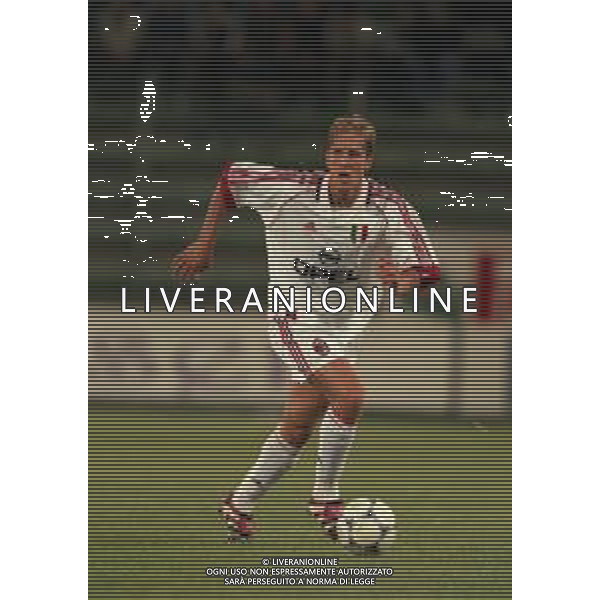 13-08-1999 TRIESTE-TROFEO NEREO ROCCO MILAN BENFICA NELLA FOTO MASSIMO AMBROSINI AG ALDO LIVERANI SAS