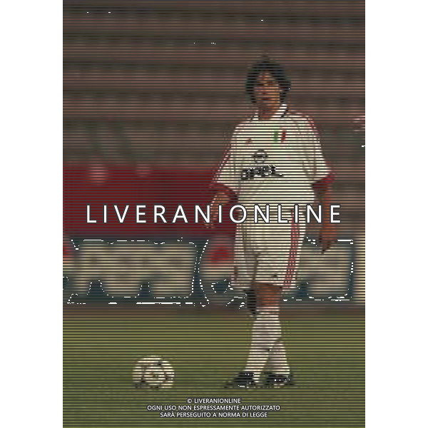 13-08-1999 TRIESTE-TROFEO NEREO ROCCO MILAN BENFICA NELLA FOTO DEMETRIO ALBERTINI AG ALDO LIVERANI SAS