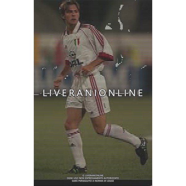 13-08-1999 TRIESTE-TROFEO NEREO ROCCO MILAN BENFICA NELLA FOTO RABITO ANDREA AG ALDO LIVERANI SAS