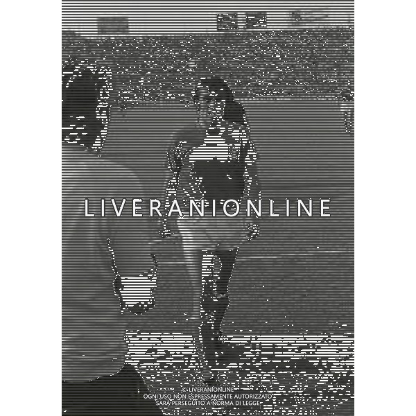 14-06-1973 TORINO-AMICHEVOLE ITALIA INGHILTERRA 2-0 NELLA FOTO PIETRO ANASTASI AG ALDO LIVERANI SAS