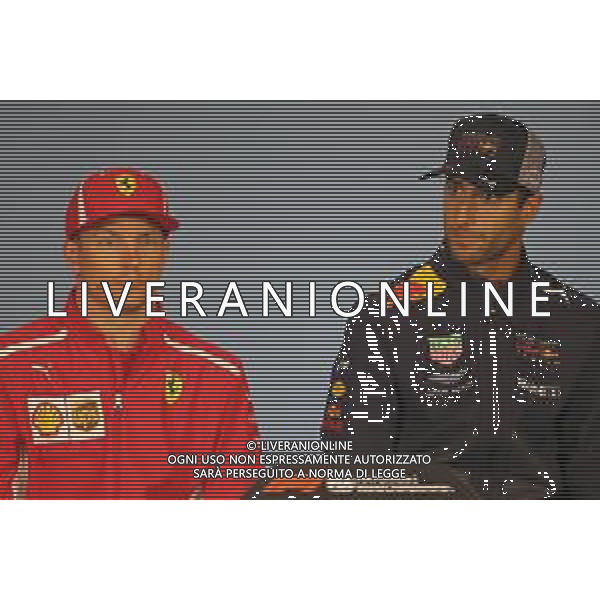 Kimi Raikkonen (FIN) Scuderia Ferrari and Daniel Ricciardo (AUS) Red Bull Racing 28.06.2018. Formula 1 World Championship, Rd 9, Austrian Grand Prix, Spielberg, Austria, Preparation Day. / AGENZIA ALDO LIVERANI SAS - ITALY ONLY EDITORIAL USE ONLY - F1 Gp Austria, Preparation Day 28.06.2018