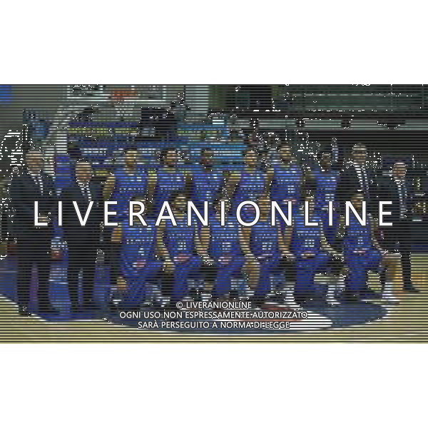 FIBA Basketball World Cup 2019 European Qualifiers Trieste - 28.06.2018 Italia-Croazia Nella Foto:Italia Squadra Formazione Hackett,Della Valle,Aradori,Biligha,Vitali,Filloy,Tessitori,Abass,Burns,Tonut,Vitali,Sacchetti,Meo Sacchetti,Brunamonti /Ph.Vitez-Ag. Aldo Liverani