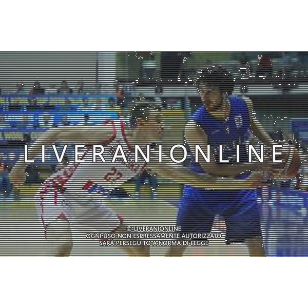 FIBA Basketball World Cup 2019 European Qualifiers Trieste - 28.06.2018 Italia-Croazia Nella Foto:Luca Vitali - Ivan Ramljak /Ph.Vitez-Ag. Aldo Liverani