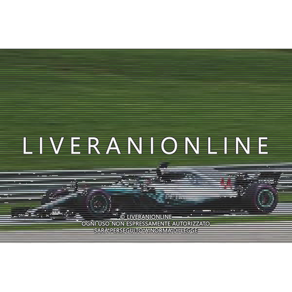 Lewis Hamilton (GBR) Mercedes AMG F1 W09. 29.06.2018. Formula 1 World Championship, Rd 9, Austrian Grand Prix, Spielberg, Austria, Practice Day. / AGENZIA ALDO LIVERANI SAS - ITALY ONLY EDITORIAL USE ONLY - F1 Gp Austria, Prove Libere 29.06.2018