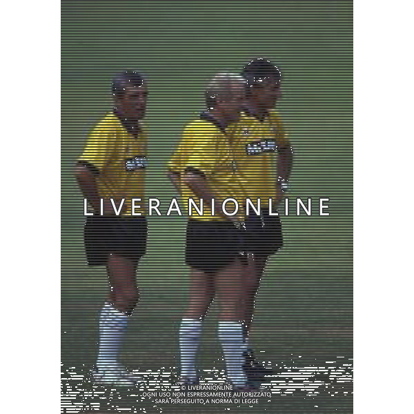 RETROSPETTIVA ARCADIO VENTURI ALLENATORE NELLA FOTO ARCADIO VENTURI ALLENATORE IN SECONDA INTER CON GIOVANNI TRAPATTONI E LUCIANO CASTELLINI AG ALDO LIVERANI SAS