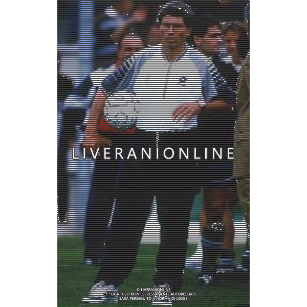 RETROSPETTIVA GIANFRANCO BELLOTTO CALCIATORE E ALLENATORE NELLA FOTO GIANFRANCO BELLOTTO ALLENATORE TREVISO AG ALDO LIVERANI SAS
