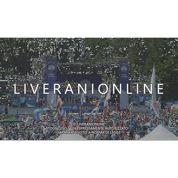 Raduno della Lega Nazionale a Pontida 2018 Pontida (BG) - 01.07.2018 Nella Foto:Raduno di Pontida della Lega /Ph.Vitez-Ag. Aldo Liverani