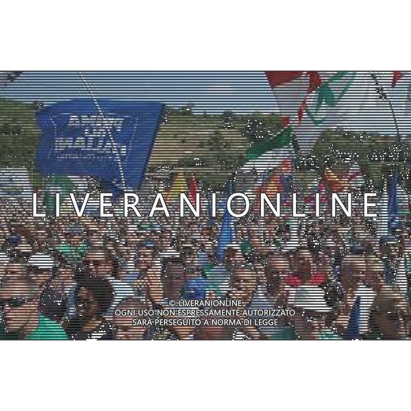 Raduno della Lega Nazionale a Pontida 2018 Pontida (BG) - 01.07.2018 Nella Foto:Raduno di Pontida della Lega /Ph.Vitez-Ag. Aldo Liverani