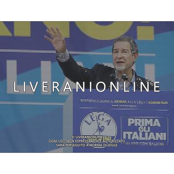 Raduno della Lega Nazionale a Pontida 2018 Pontida (BG) - 01.07.2018 Nella Foto:Nello Musumeci /Ph.Vitez-Ag. Aldo Liverani