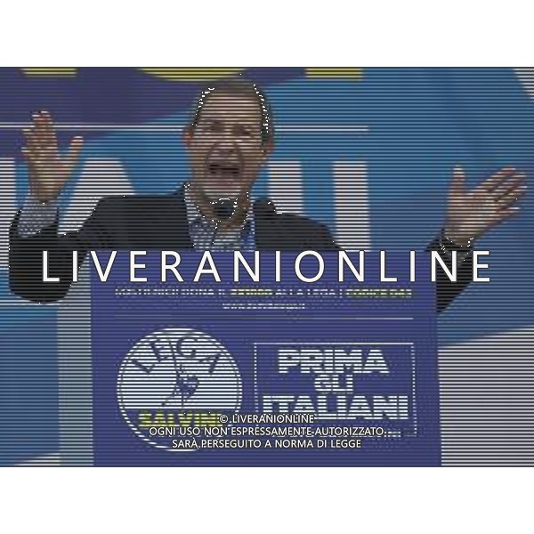 Raduno della Lega Nazionale a Pontida 2018 Pontida (BG) - 01.07.2018 Nella Foto:Nello Musumeci /Ph.Vitez-Ag. Aldo Liverani