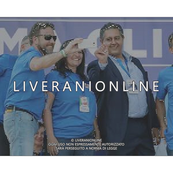 Raduno della Lega Nazionale a Pontida 2018 Pontida (BG) - 01.07.2018 Nella Foto:Giovanni Toti /Ph.Vitez-Ag. Aldo Liverani