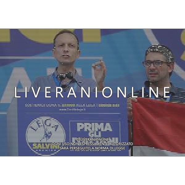 Raduno della Lega Nazionale a Pontida 2018 Pontida (BG) - 01.07.2018 Nella Foto:Massimiliano Fedriga /Ph.Vitez-Ag. Aldo Liverani