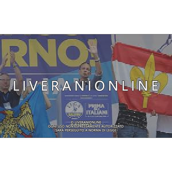 Raduno della Lega Nazionale a Pontida 2018 Pontida (BG) - 01.07.2018 Nella Foto:Massimiliano Fedriga /Ph.Vitez-Ag. Aldo Liverani