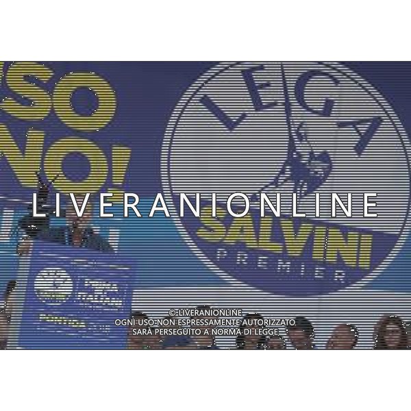 Raduno della Lega Nazionale a Pontida 2018 Pontida (BG) - 01.07.2018 Nella Foto:Roberto Calderoli /Ph.Vitez-Ag. Aldo Liverani