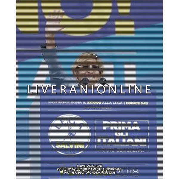 Raduno della Lega Nazionale a Pontida 2018 Pontida (BG) - 01.07.2018 Nella Foto:Giulia Bongiorno /Ph.Vitez-Ag. Aldo Liverani