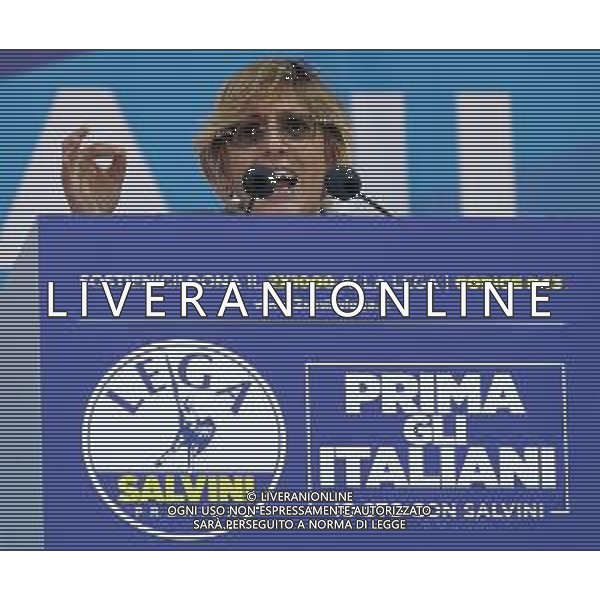 Raduno della Lega Nazionale a Pontida 2018 Pontida (BG) - 01.07.2018 Nella Foto:Giulia Bongiorno /Ph.Vitez-Ag. Aldo Liverani