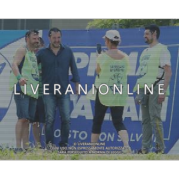 Raduno della Lega Nazionale a Pontida 2018 Pontida (BG) - 01.07.2018 Nella Foto:Matteo Salvini /Ph.Vitez-Ag. Aldo Liverani