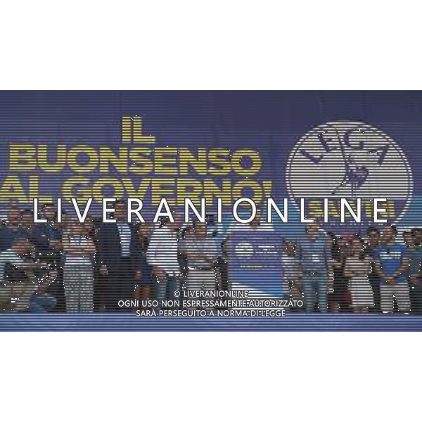 Raduno della Lega Nazionale a Pontida 2018 Pontida (BG) - 01.07.2018 Nella Foto:Matteo Salvini /Ph.Vitez-Ag. Aldo Liverani