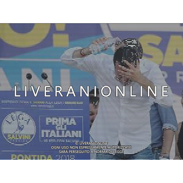 Raduno della Lega Nazionale a Pontida 2018 Pontida (BG) - 01.07.2018 Nella Foto:Matteo Salvini /Ph.Vitez-Ag. Aldo Liverani