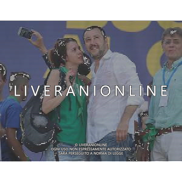 Raduno della Lega Nazionale a Pontida 2018 Pontida (BG) - 01.07.2018 Nella Foto:Matteo Salvini /Ph.Vitez-Ag. Aldo Liverani