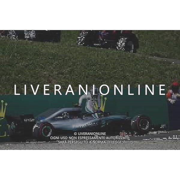 Valtteri Bottas (FIN) Mercedes AMG F1 W09 retired from the race. 01.07.2018. Formula 1 World Championship, Rd 9, Austrian Grand Prix, Spielberg, Austria, Race Day. / AGENZIA ALDO LIVERANI SAS - ITALY ONLY EDITORIAL USE ONLY - F1 GP AUSTRIA GARA 01.07.2018