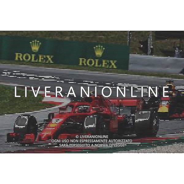 Kimi Raikkonen (FIN) Ferrari SF71H. 01.07.2018. Formula 1 World Championship, Rd 9, Austrian Grand Prix, Spielberg, Austria, Race Day. / AGENZIA ALDO LIVERANI SAS - ITALY ONLY EDITORIAL USE ONLY - F1 GP AUSTRIA GARA 01.07.2018