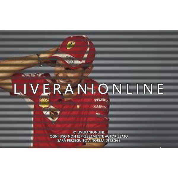 Sebastian Vettel (GER) Ferrari in the FIA Press Conference. 01.07.2018. Formula 1 World Championship, Rd 9, Austrian Grand Prix, Spielberg, Austria, Race Day. / AGENZIA ALDO LIVERANI SAS - ITALY ONLY EDITORIAL USE ONLY - F1 GP AUSTRIA GARA 01.07.2018