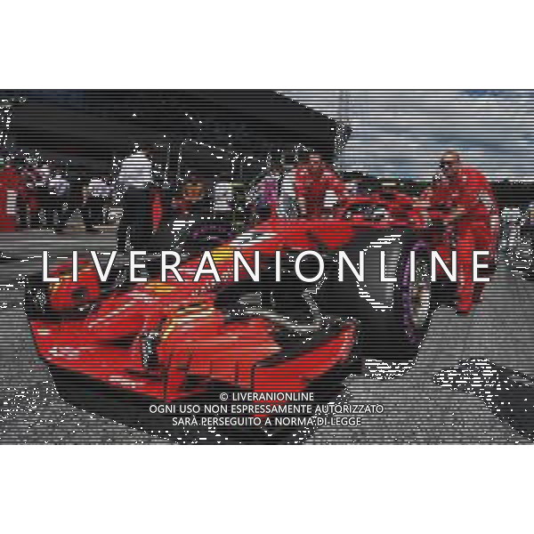 Kimi Raikkonen (FIN) Ferrari SF71H on the grid. 01.07.2018. Formula 1 World Championship, Rd 9, Austrian Grand Prix, Spielberg, Austria, Race Day. / AGENZIA ALDO LIVERANI SAS - ITALY ONLY EDITORIAL USE ONLY - F1 GP AUSTRIA GARA 01.07.2018