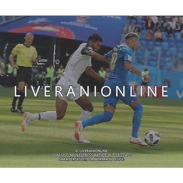 FIFA World Cup Russia 2018 Match No. 025, 2018-06-22 Brazil vs Costa Rica Saint Petersburg Stadium PILKA NOZNA MISTRZOSTWA SWIATA W PILCE NOZNEJ MUNDIAL ROSJA 2018 BRAZYLIA - KOSTARYKA FOT. JOHN BOTOS PROJECT PLUS/NEWSPIX.PL --- Newspix.pl NEYMAR (BRA) AG ALDO LIVERANI SAS-ONLY ITALY
