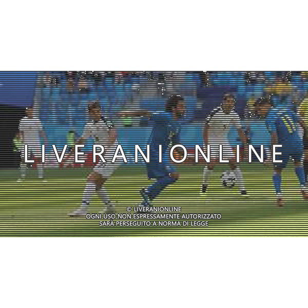 FIFA World Cup Russia 2018 Match No. 025, 2018-06-22 Brazil vs Costa Rica Saint Petersburg Stadium PILKA NOZNA MISTRZOSTWA SWIATA W PILCE NOZNEJ MUNDIAL ROSJA 2018 BRAZYLIA - KOSTARYKA FOT. JOHN BOTOS PROJECT PLUS/NEWSPIX.PL --- Newspix.pl MARCELO (BRA) PHILIPPE COUTINHO (BRA) AG ALDO LIVERANI SAS-ONLY ITALY