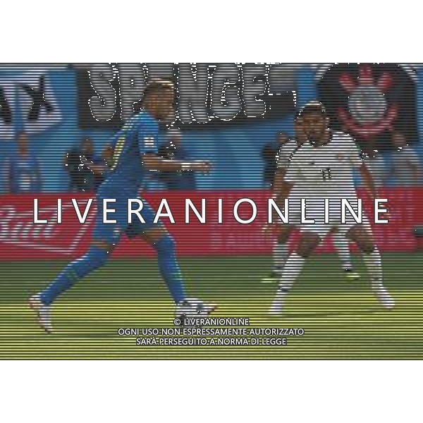 FIFA World Cup Russia 2018 Match No. 025, 2018-06-22 Brazil vs Costa Rica Saint Petersburg Stadium PILKA NOZNA MISTRZOSTWA SWIATA W PILCE NOZNEJ MUNDIAL ROSJA 2018 BRAZYLIA - KOSTARYKA FOT. JOHN BOTOS PROJECT PLUS/NEWSPIX.PL --- Newspix.pl NEYMAR (BRA) AG ALDO LIVERANI SAS-ONLY ITALY