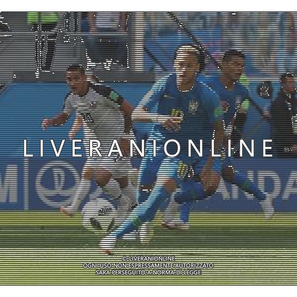 FIFA World Cup Russia 2018 Match No. 025, 2018-06-22 Brazil vs Costa Rica Saint Petersburg Stadium PILKA NOZNA MISTRZOSTWA SWIATA W PILCE NOZNEJ MUNDIAL ROSJA 2018 BRAZYLIA - KOSTARYKA FOT. JOHN BOTOS PROJECT PLUS/NEWSPIX.PL --- Newspix.pl NEYMAR (BRA) AG ALDO LIVERANI SAS-ONLY ITALY