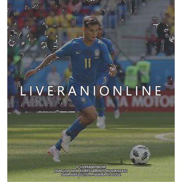 FIFA World Cup Russia 2018 Match No. 025, 2018-06-22 Brazil vs Costa Rica Saint Petersburg Stadium PILKA NOZNA MISTRZOSTWA SWIATA W PILCE NOZNEJ MUNDIAL ROSJA 2018 BRAZYLIA - KOSTARYKA FOT. JOHN BOTOS PROJECT PLUS/NEWSPIX.PL --- Newspix.pl PHILIPPE COUTINHO (BRA) AG ALDO LIVERANI SAS-ONLY ITALY