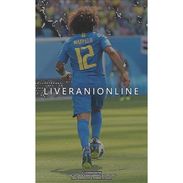FIFA World Cup Russia 2018 Match No. 025, 2018-06-22 Brazil vs Costa Rica Saint Petersburg Stadium PILKA NOZNA MISTRZOSTWA SWIATA W PILCE NOZNEJ MUNDIAL ROSJA 2018 BRAZYLIA - KOSTARYKA FOT. JOHN BOTOS PROJECT PLUS/NEWSPIX.PL --- Newspix.pl MARCELO (BRA) AG ALDO LIVERANI SAS-ONLY ITALY
