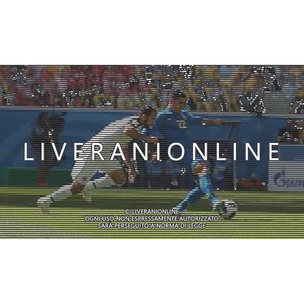 FIFA World Cup Russia 2018 Match No. 025, 2018-06-22 Brazil vs Costa Rica Saint Petersburg Stadium PILKA NOZNA MISTRZOSTWA SWIATA W PILCE NOZNEJ MUNDIAL ROSJA 2018 BRAZYLIA - KOSTARYKA FOT. JOHN BOTOS PROJECT PLUS/NEWSPIX.PL --- Newspix.pl FAGNER (BRA) AG ALDO LIVERANI SAS-ONLY ITALY