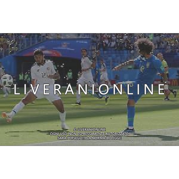 FIFA World Cup Russia 2018 Match No. 025, 2018-06-22 Brazil vs Costa Rica Saint Petersburg Stadium PILKA NOZNA MISTRZOSTWA SWIATA W PILCE NOZNEJ MUNDIAL ROSJA 2018 BRAZYLIA - KOSTARYKA FOT. JOHN BOTOS PROJECT PLUS/NEWSPIX.PL --- Newspix.pl MARCELO (BRA) AG ALDO LIVERANI SAS-ONLY ITALY