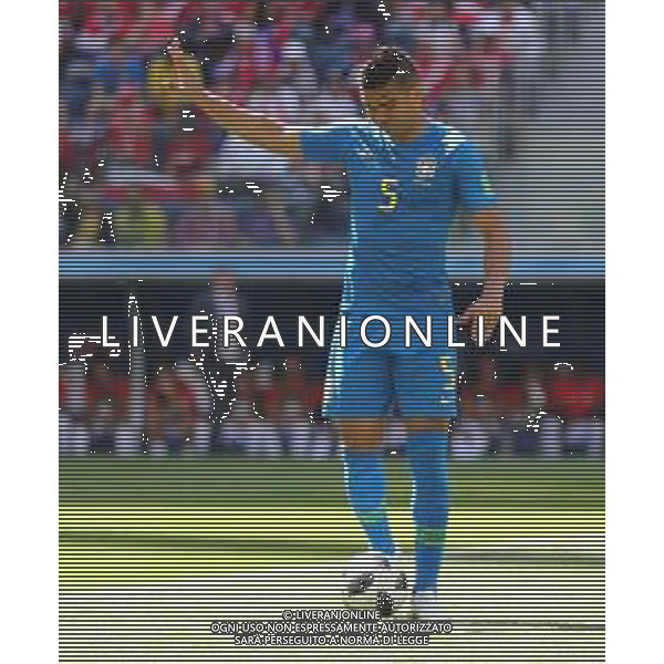 FIFA World Cup Russia 2018 Match No. 025, 2018-06-22 Brazil vs Costa Rica Saint Petersburg Stadium PILKA NOZNA MISTRZOSTWA SWIATA W PILCE NOZNEJ MUNDIAL ROSJA 2018 BRAZYLIA - KOSTARYKA FOT. JOHN BOTOS PROJECT PLUS/NEWSPIX.PL --- Newspix.pl CASEMIRO (BRA) AG ALDO LIVERANI SAS-ONLY ITALY